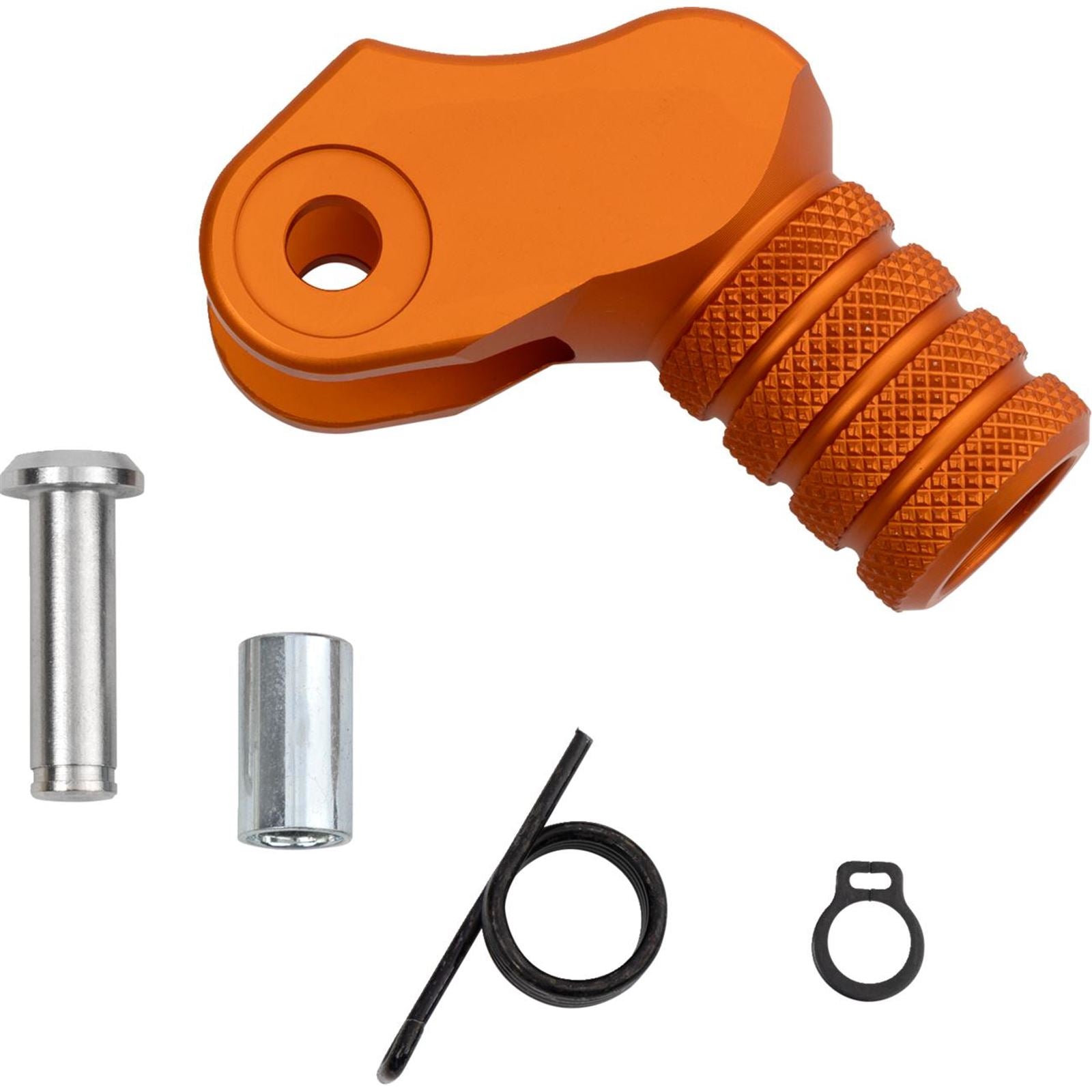 Moose Offroad Knurled Shift Lever Tip - 20 mm - Orange 81-0000-10-40_1556194