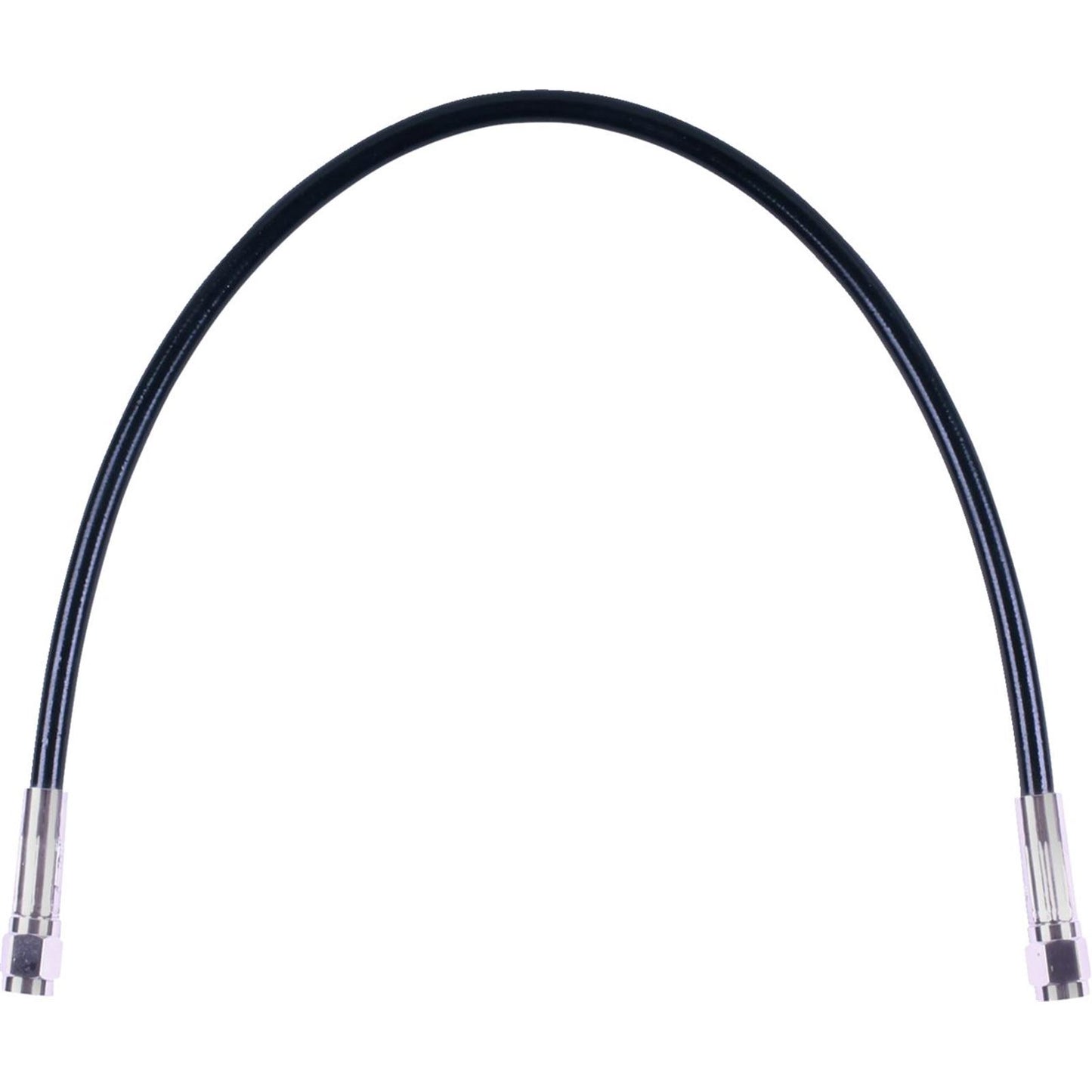 Magnum Universal XR Brake Line - 15" - Black w/ Chrome Fittings [MPN: SBC0500-15]_1519833