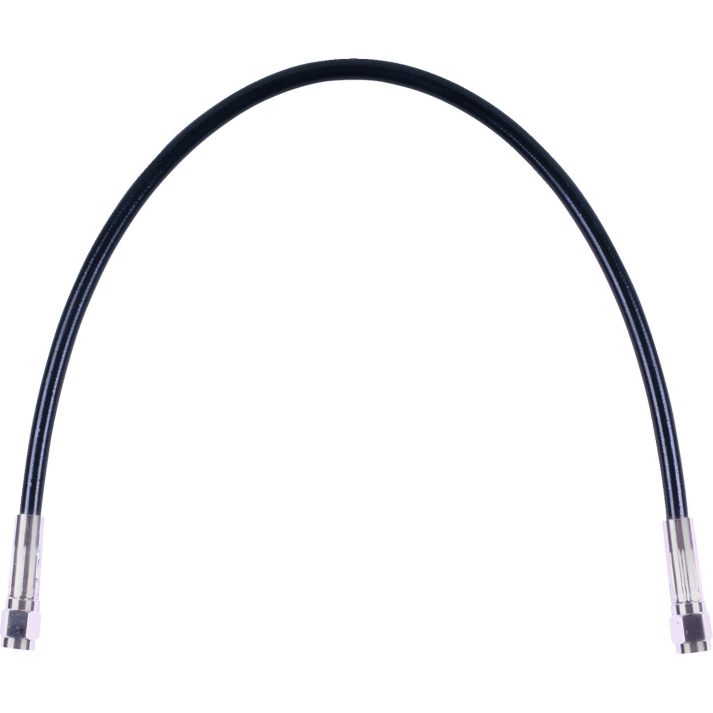Magnum Universal XR Brake Line - 17" - Black w/ Chrome Fittings [MPN: SBC0500-17]_1500672