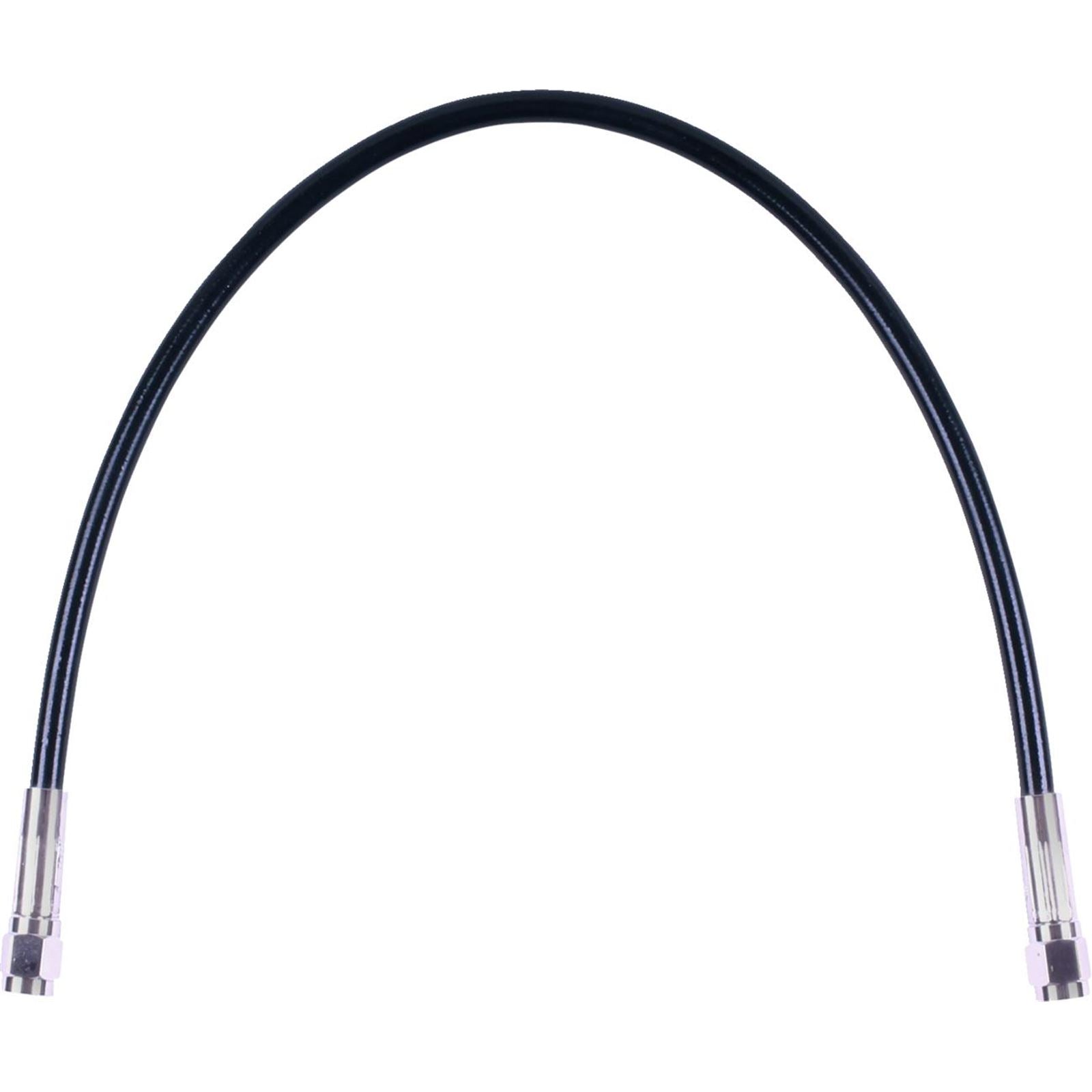 Magnum Universal XR Brake Line - 21" - Black w/ Chrome Fittings [MPN: SBC0500-21]_1519830