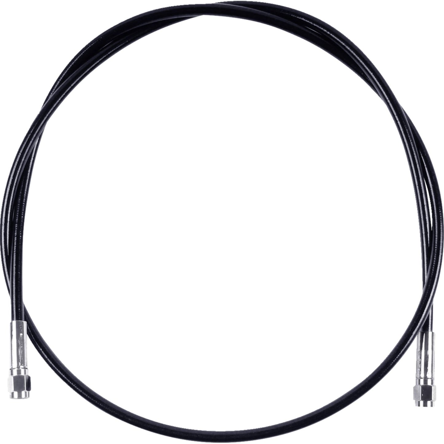 Magnum Universal XR Brake Line - 50" - Black w/ Chrome Fittings [MPN: SBC0500-50]_1500673
