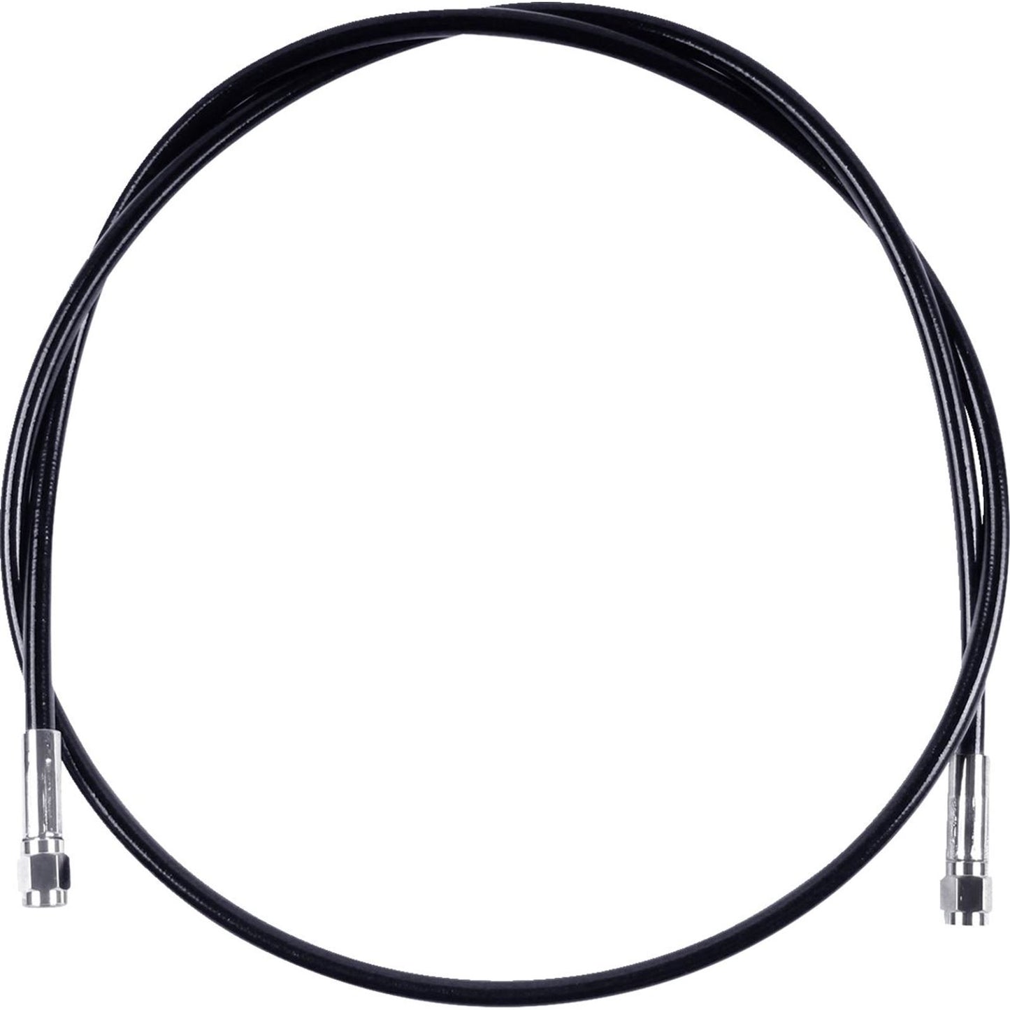 Magnum Universal XR Brake Line - 70" - Black w/ Chrome Fittings [MPN: SBC0500-70]_1519812