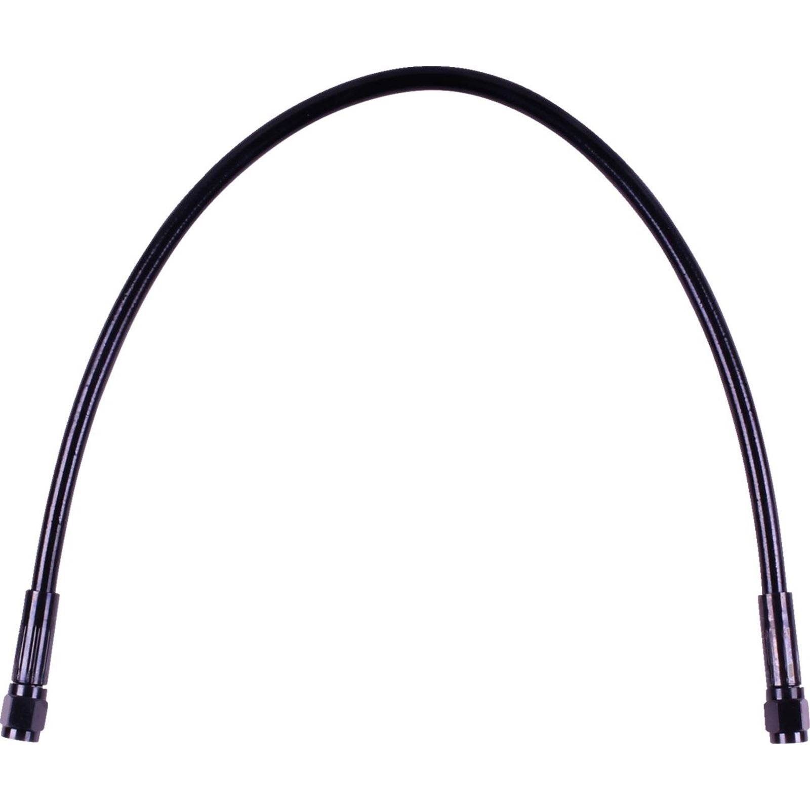 Magnum Universal XR Brake Line - 15" - Black w/ Black Fittings [MPN: SBB0500-15]_1519854
