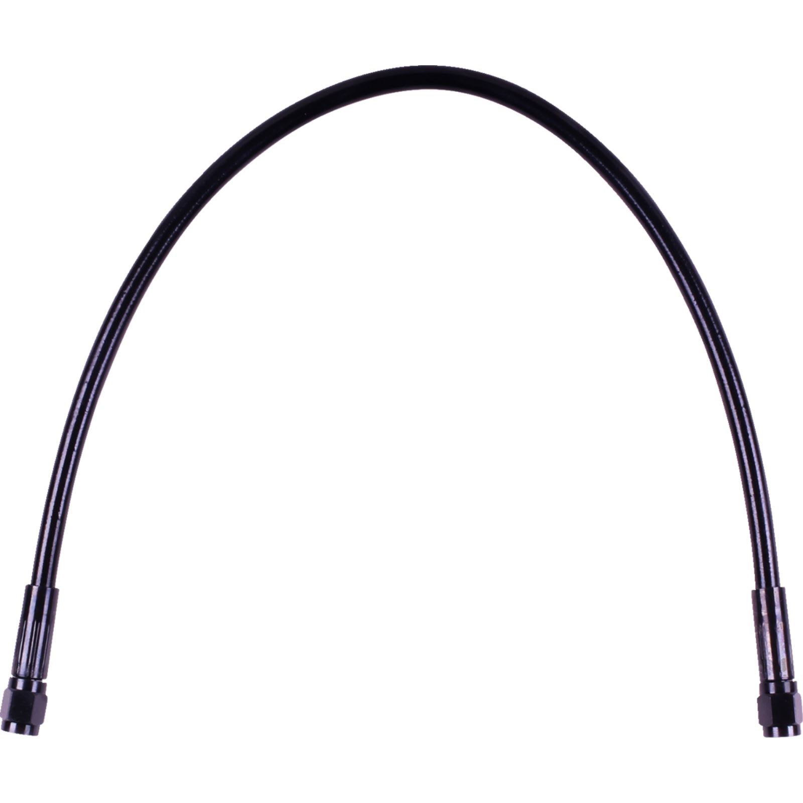 Magnum Universal XR Brake Line - 17" - Black w/ Black Fittings [MPN: SBB0500-17]_1500676
