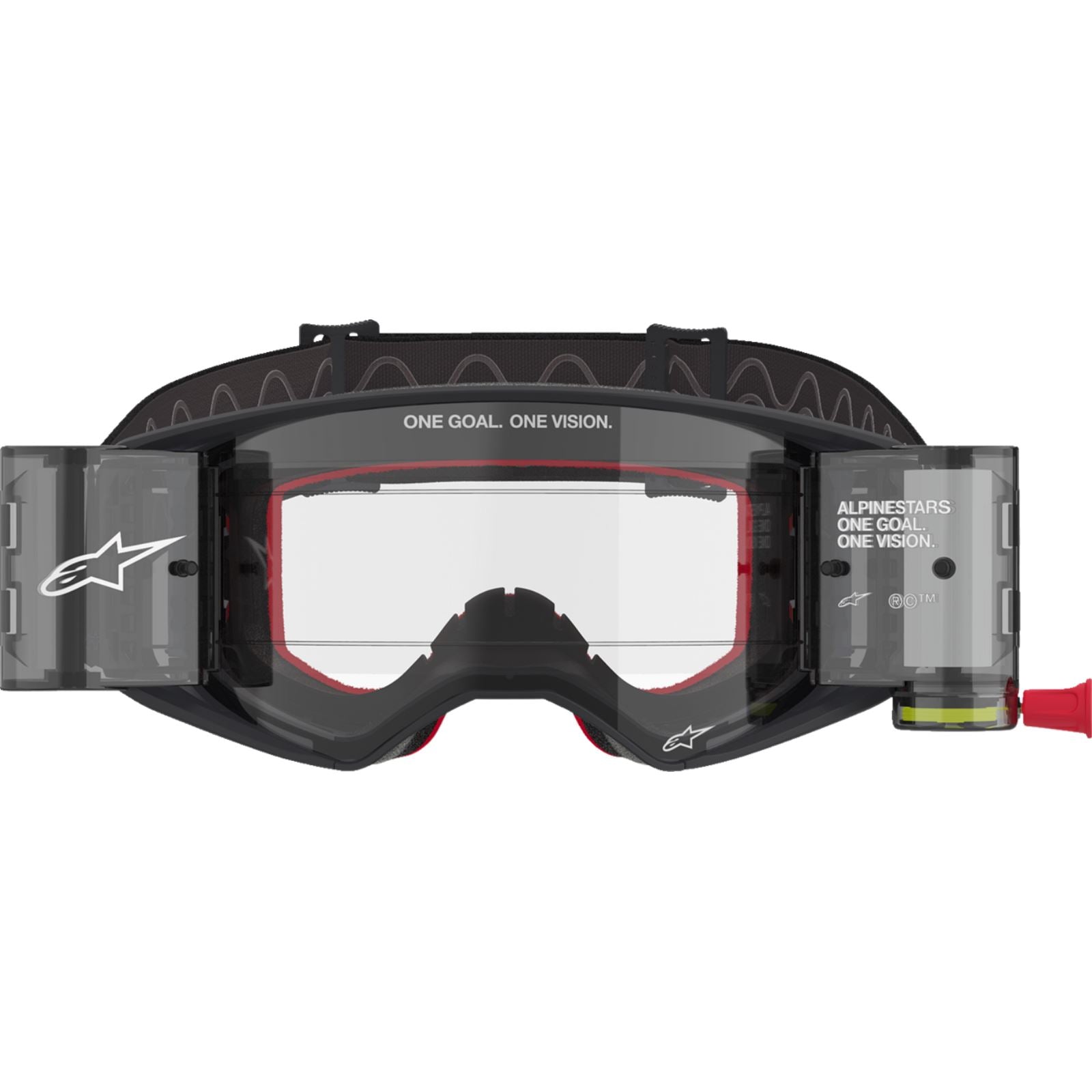 Alpinestars Supertech Roll-Off Goggles - Corp - Black/Gray - Clear [MPN: 5100425-1518]_1500706