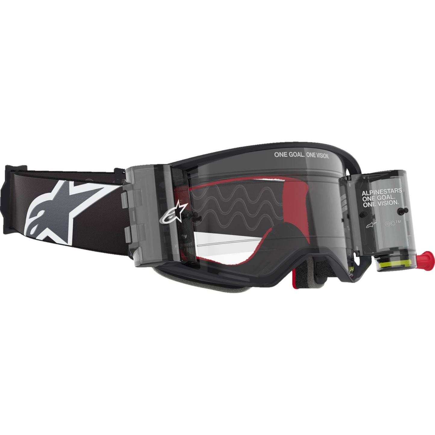 Alpinestars Supertech Roll-Off Goggles - Corp - Black/Gray - Clear [MPN: 5100425-1518]_1500683