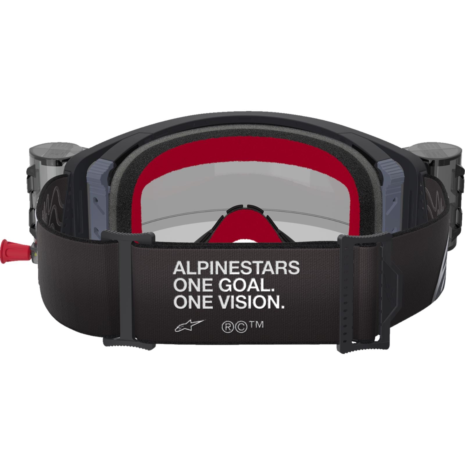 Alpinestars Supertech Roll-Off Goggles - Corp - Black/Gray - Clear [MPN: 5100425-1518]_1500709
