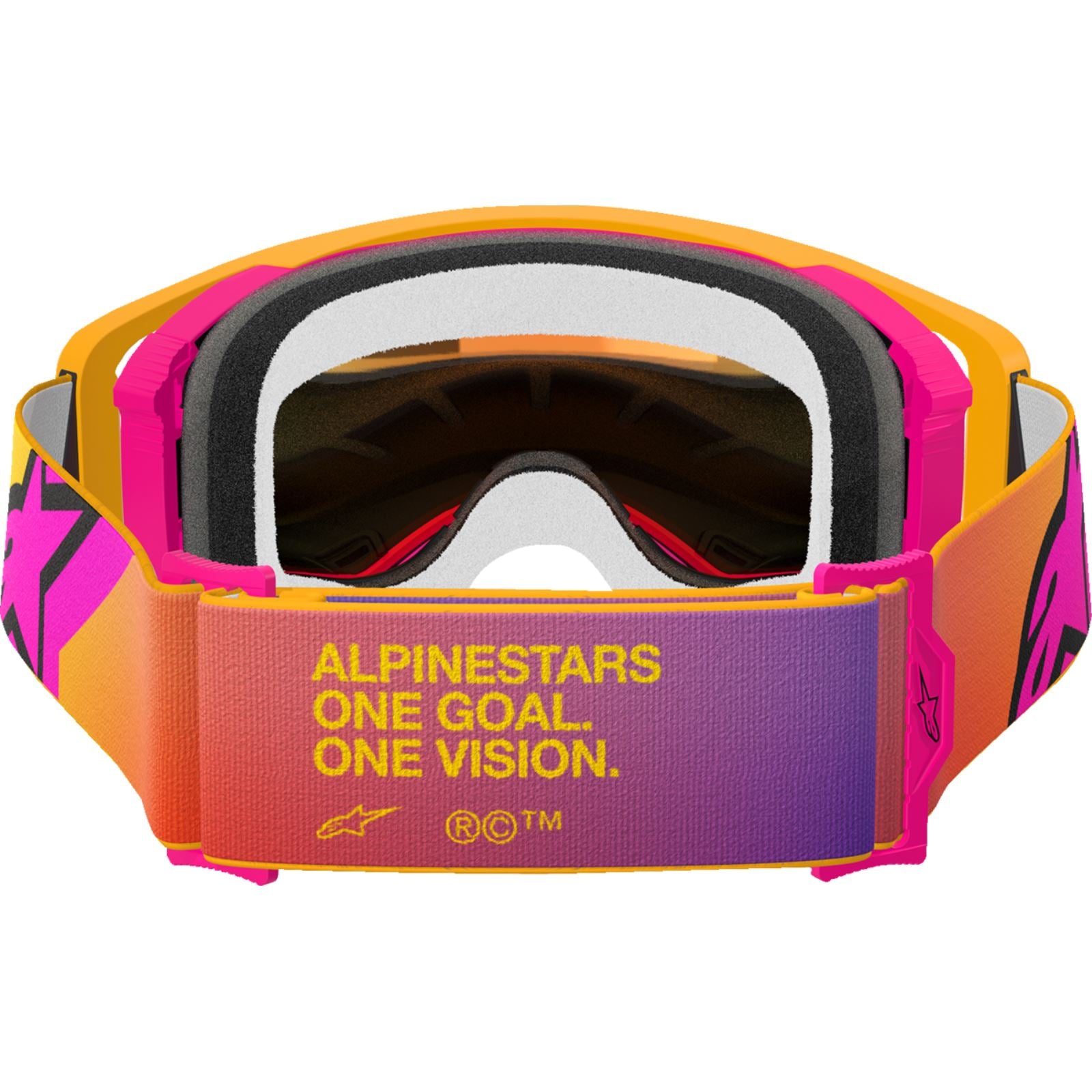 Alpinestars Supertech Goggles - Corp - Yellow/Pink - ABS Vision - Red Mirror 5100325-5023_1500717