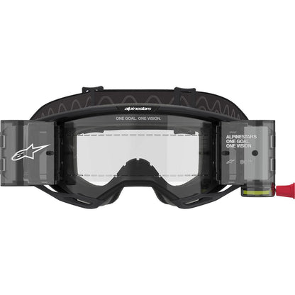 Alpinestars Vision 8 Roll-Off Goggles - Corp - Black - Clear [MPN: 5101125-1529]_1519875