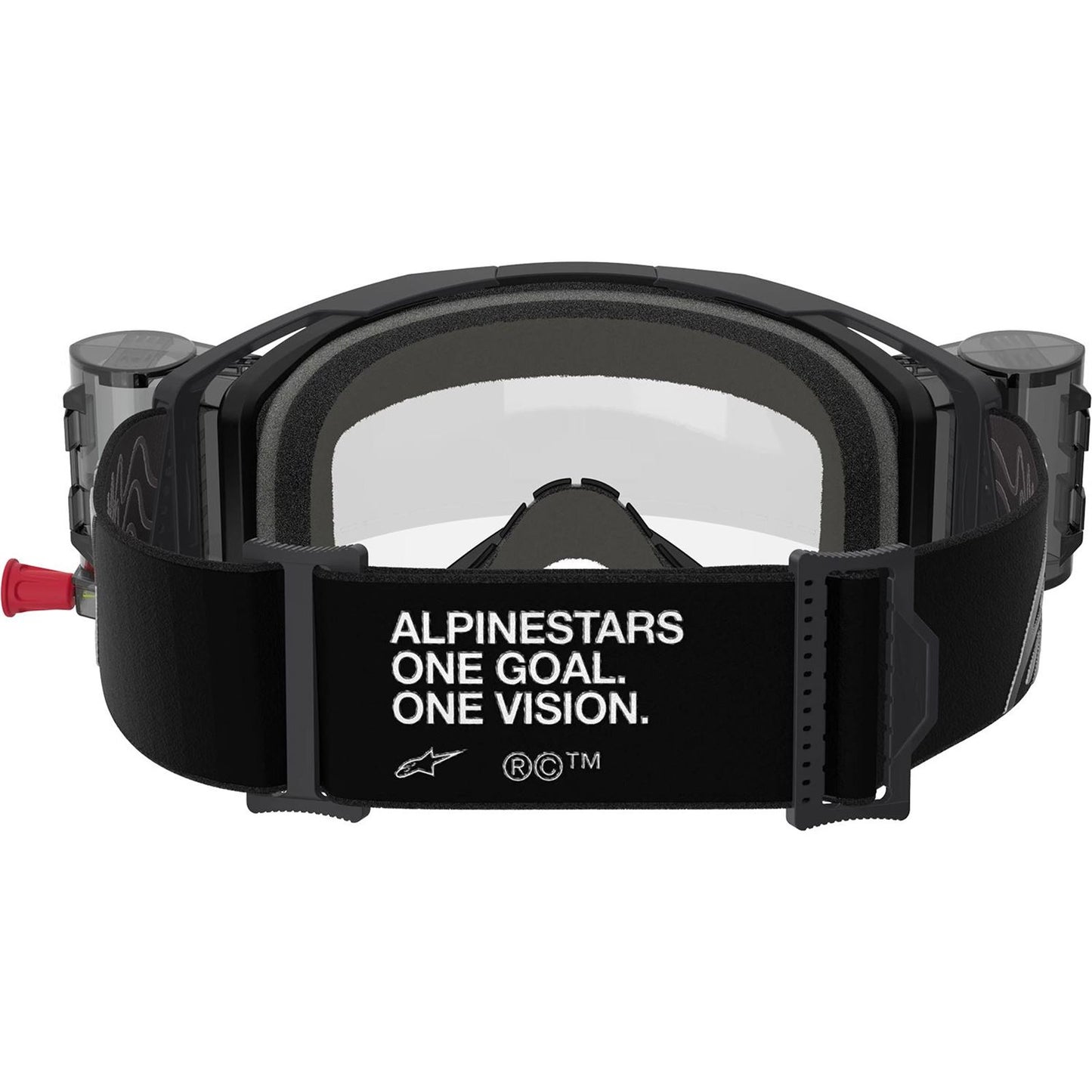 Alpinestars Vision 8 Roll-Off Goggles - Corp - Black - Clear [MPN: 5101125-1529]_1519877