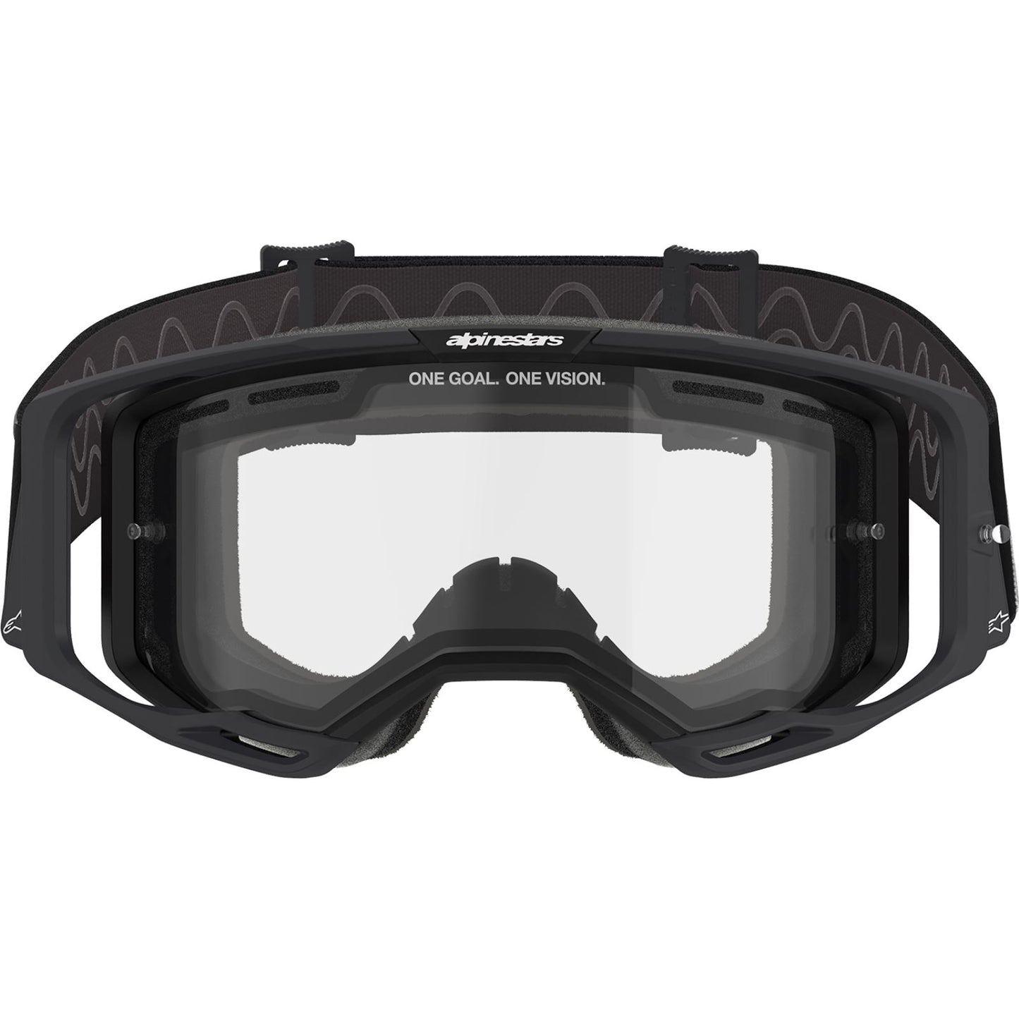 Alpinestars Vision 8 Goggles - Corp - Black - Clear [MPN: 5100825-1425]_1500707