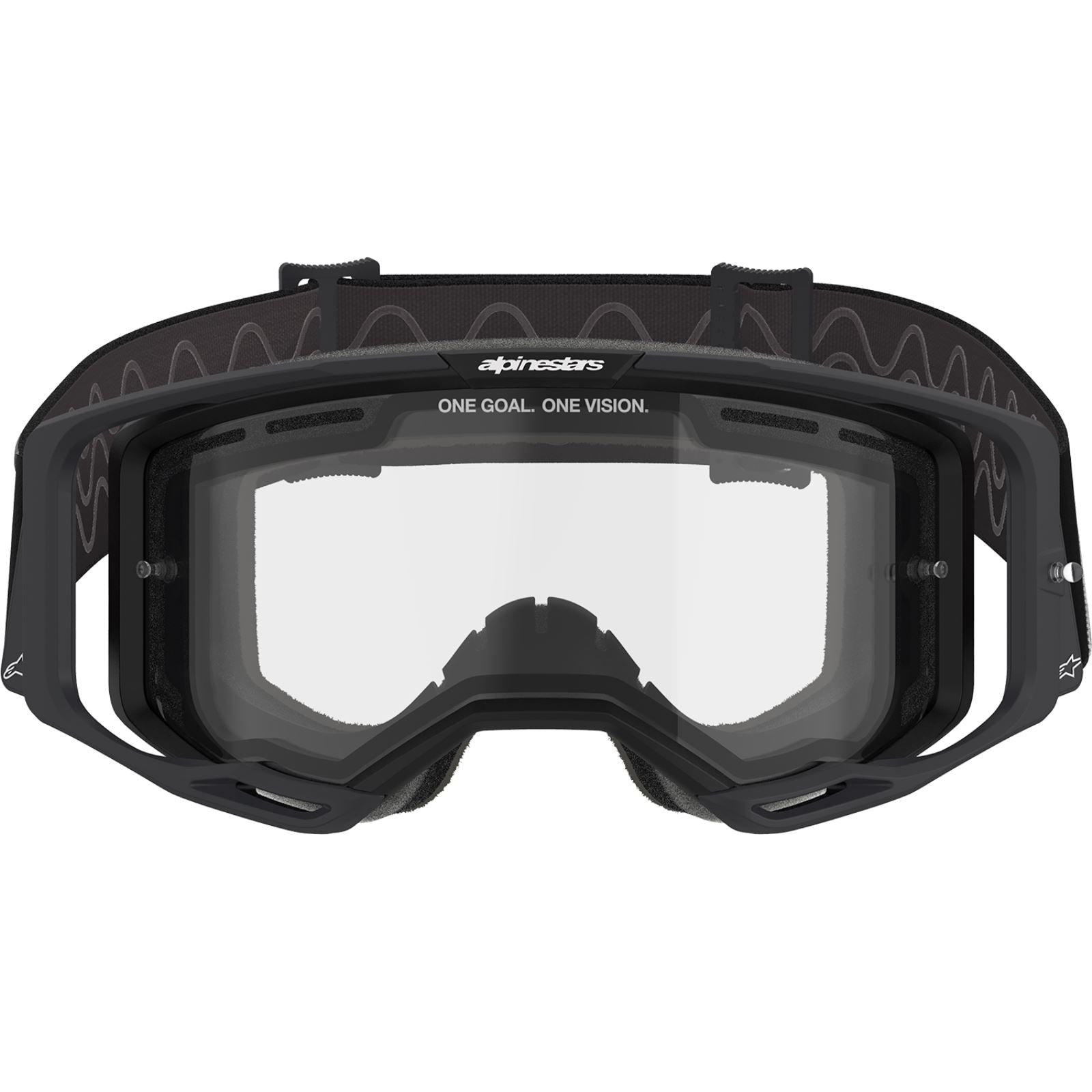 Alpinestars Vision 8 Goggles - Corp - Black - Clear [MPN: 5100825-1425]_1500707