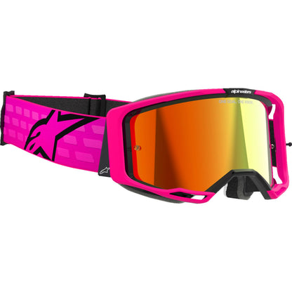 Alpinestars Vision 8 Goggles - Corp - Pink - Red Mirror [MPN: 5101625-3083]_1500690