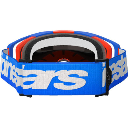 Alpinestars Vision 8 Goggles - Wordmark - Blue/Orange - Red Mirror [MPN: 5101325-7303]_1500695
