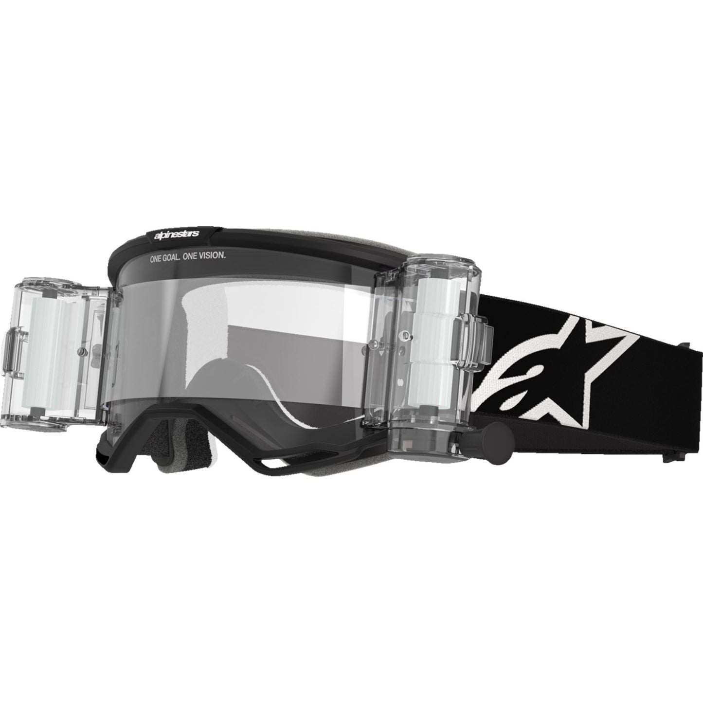 Alpinestars Vision 5 Roll-Off Goggles - Corp - Black - Clear [MPN: 5102825-1529]_1500699