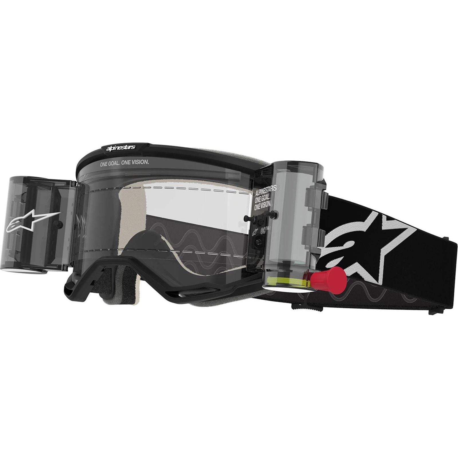 Alpinestars Vision 5 Roll-Off Goggles - Corp - Black - Clear [MPN: 5102825-1529]_1519878