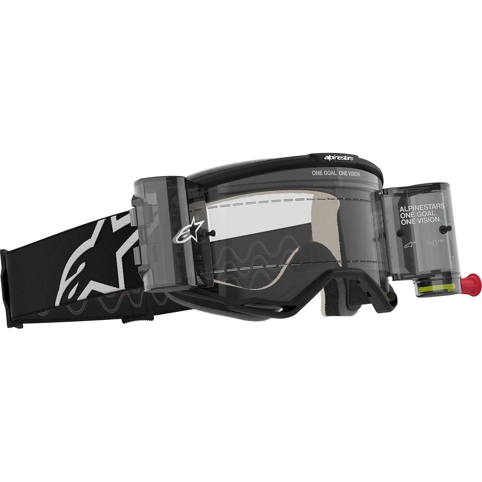 Alpinestars Vision 5 Roll-Off Goggles - Corp - Black - Clear [MPN: 5102825-1529]_1519880