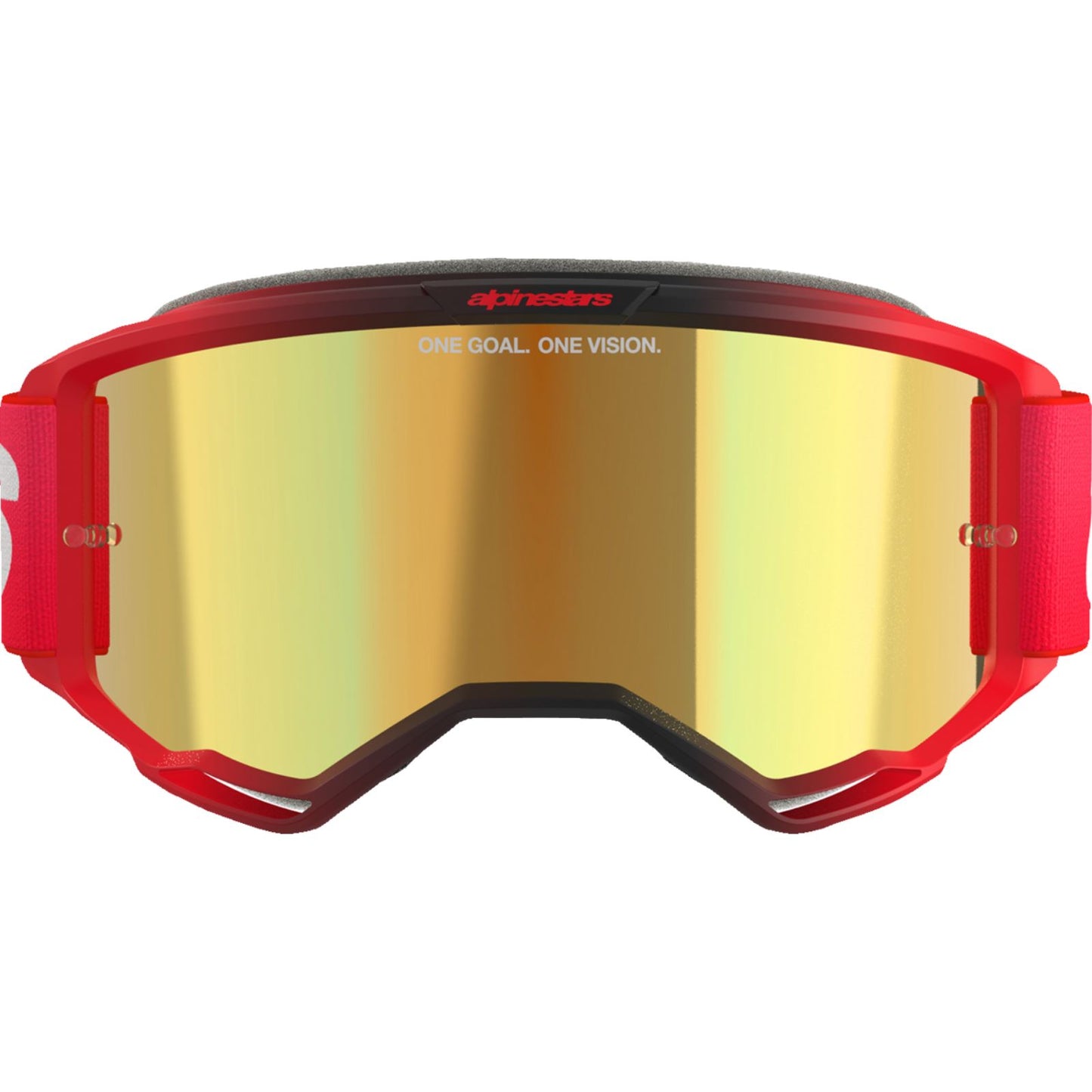 Alpinestars Vision 5 Goggles - Blaze - Red - Gold Mirror [MPN: 5102125-3115]_1500701