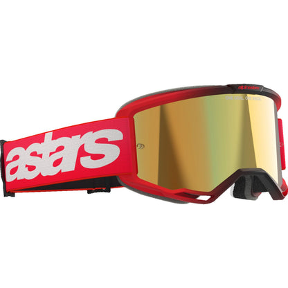 Alpinestars Vision 5 Goggles - Blaze - Red - Gold Mirror [MPN: 5102125-3115]_1500702