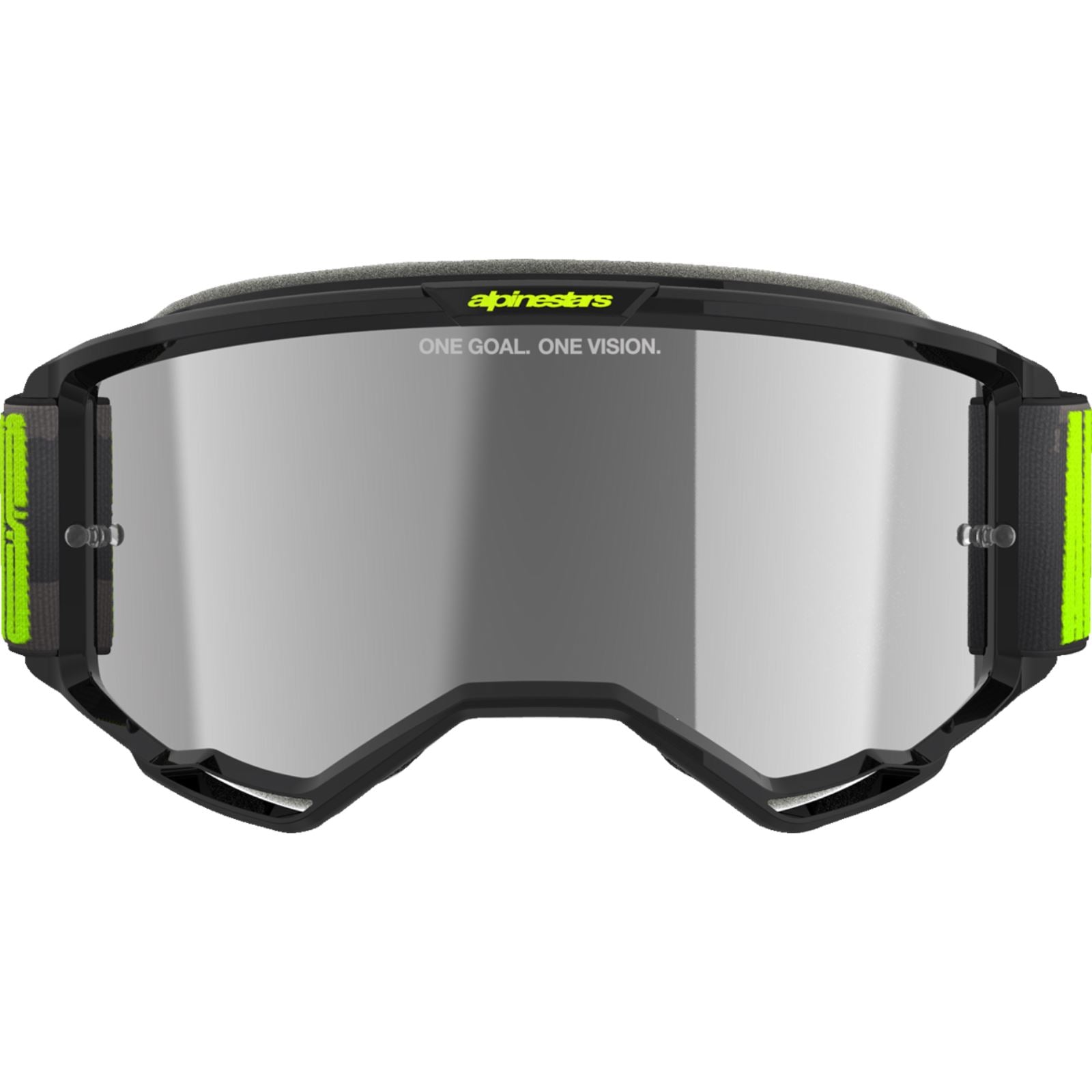 Alpinestars Vision 5 Goggles - Hollow - Charcoal/Yellow Fluo - Silver Mirror 5102225-1470_1500755