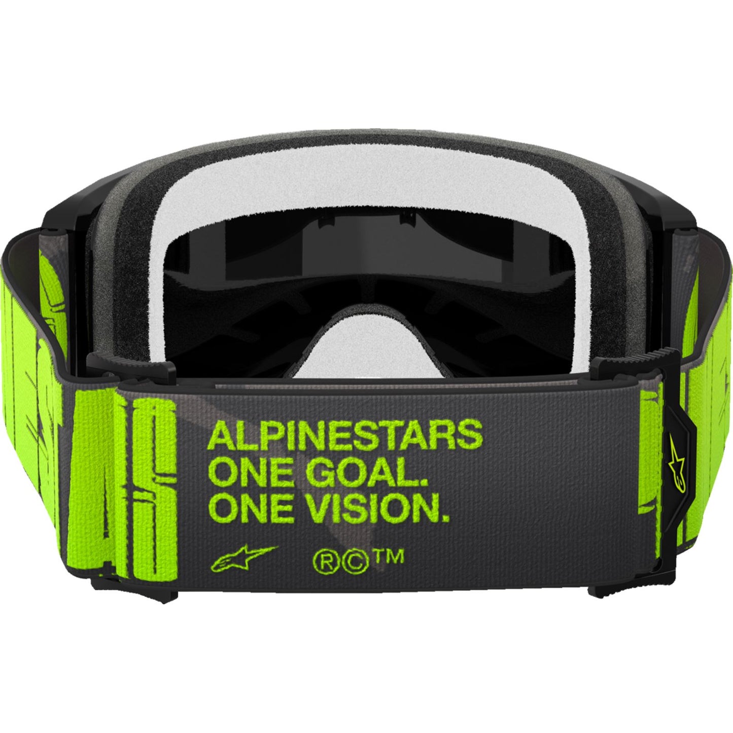 Alpinestars Vision 5 Goggles - Hollow - Charcoal/Yellow Fluo - Silver Mirror 5102225-1470_1500757