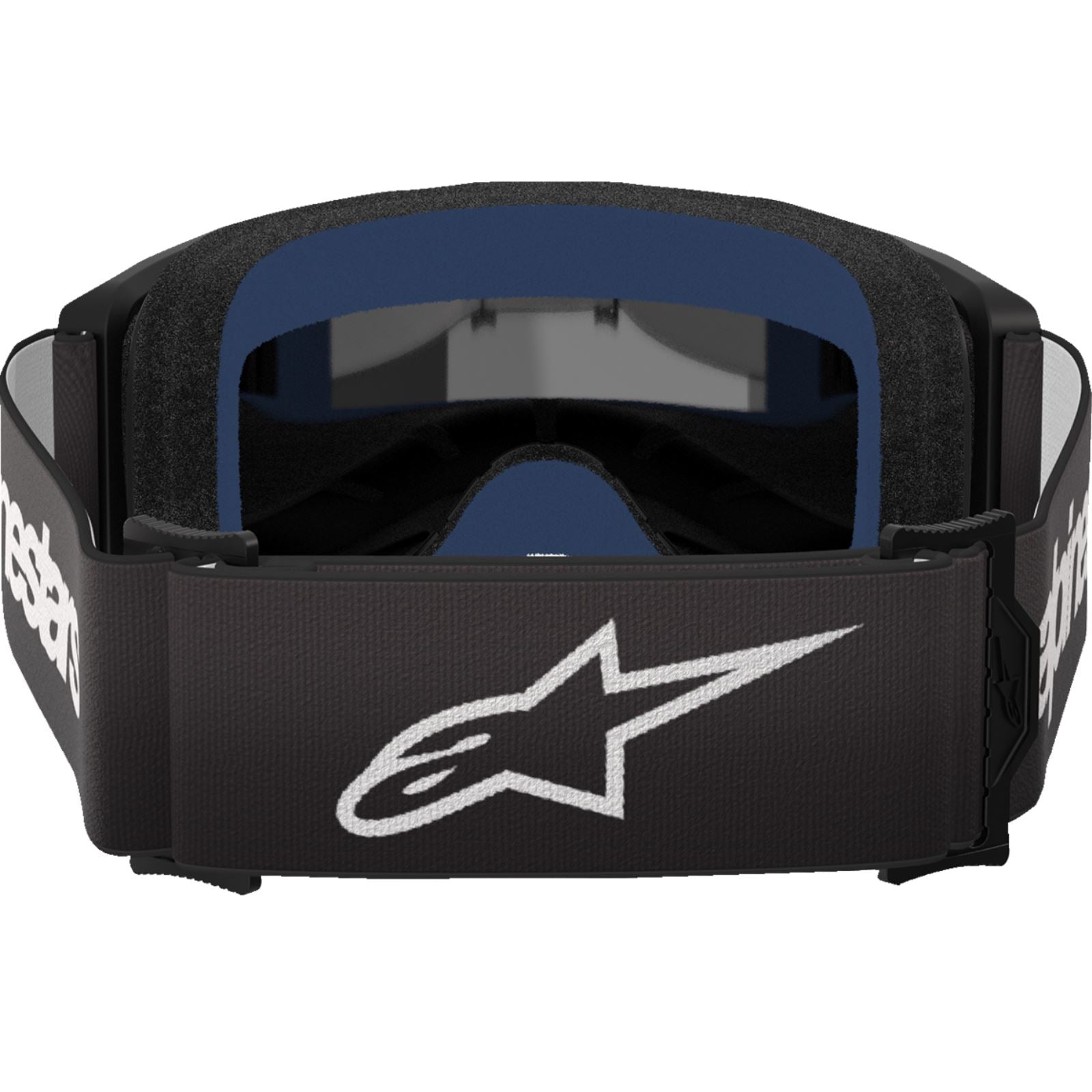 Alpinestars Vision 3 Goggles - Wordmark - Black - Silver Mirror [MPN: 5103225-1456]_1500769