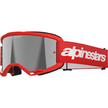 Alpinestars Vision 3 Goggles - Wordmark - Red - Silver Mirror [MPN: 5103325-3094]_1500771