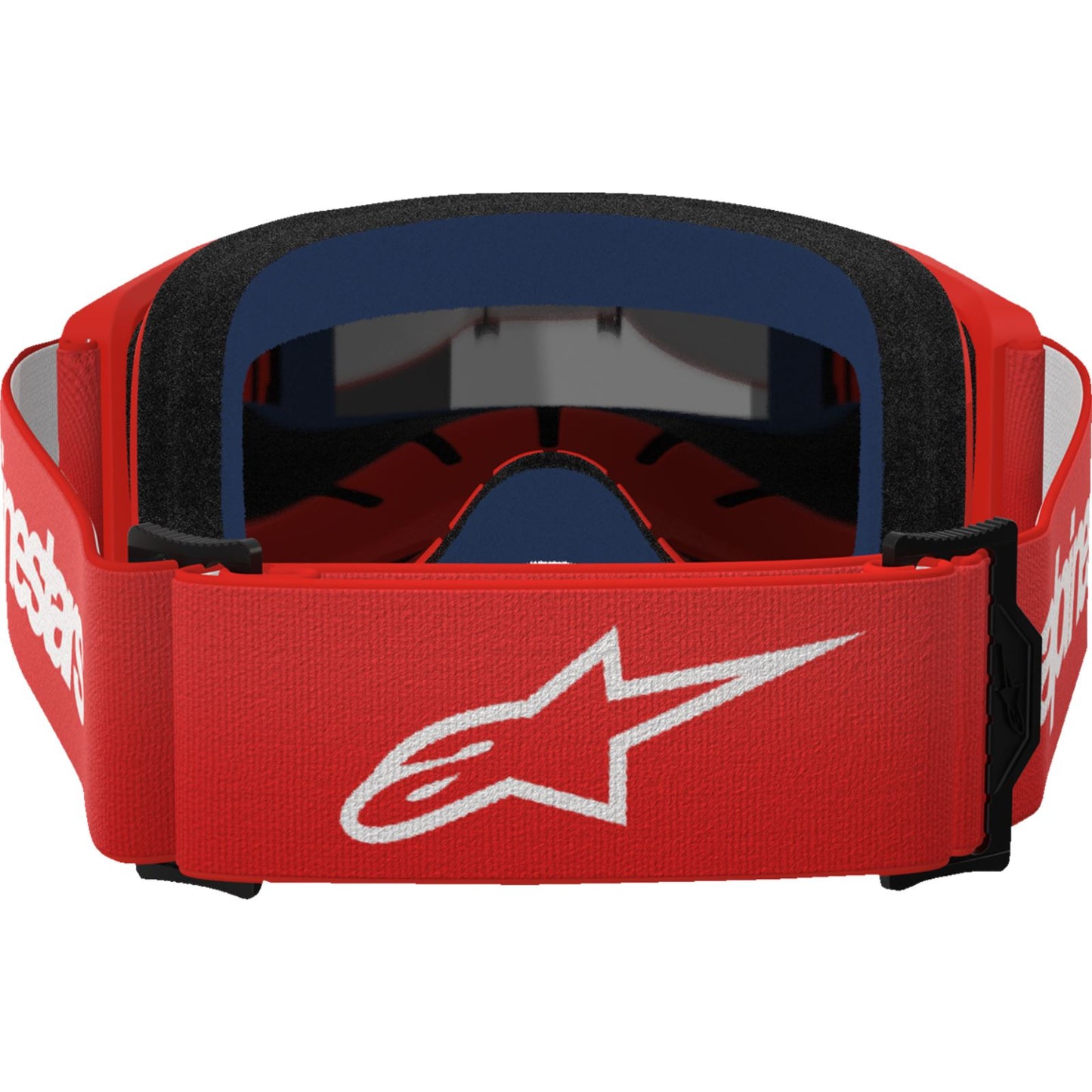 Alpinestars Vision 3 Goggles - Wordmark - Red - Silver Mirror [MPN: 5103325-3094]_1500753