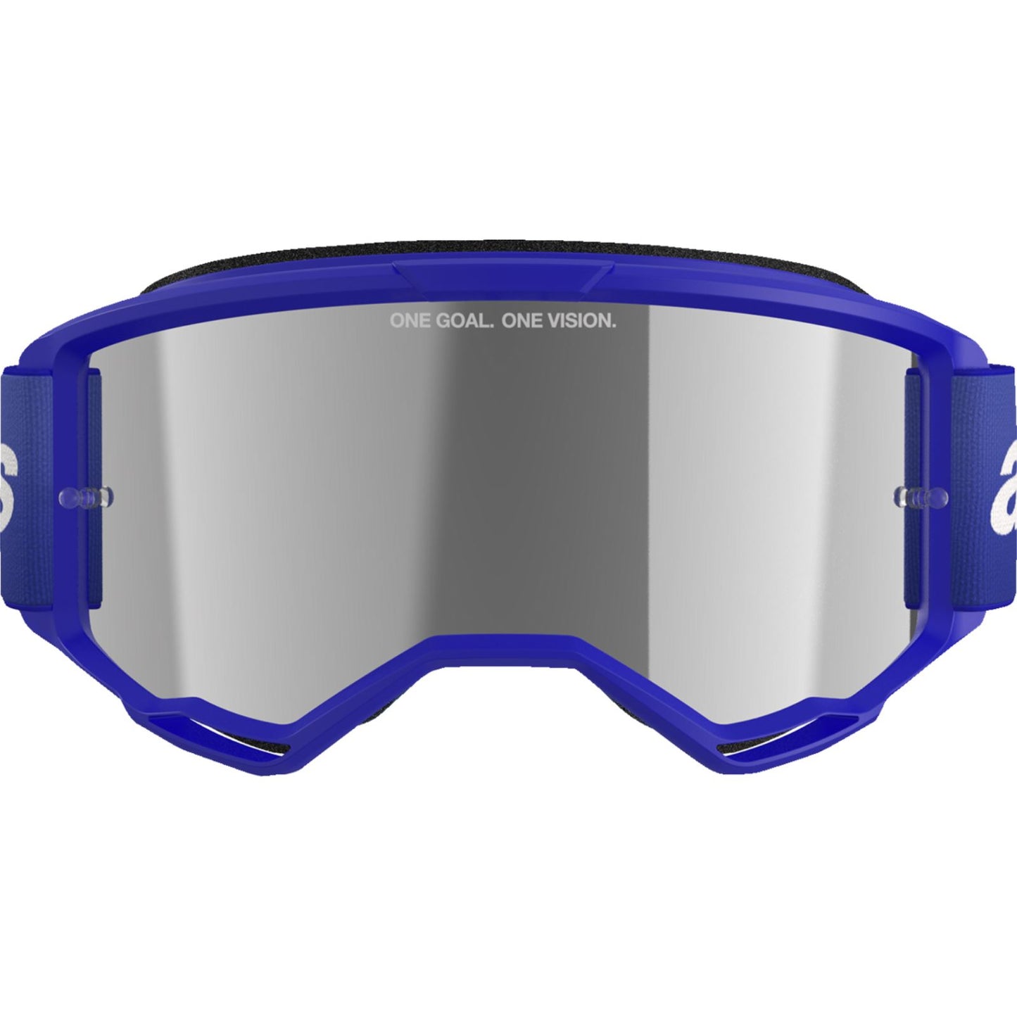 Alpinestars Vision 3 Goggles - Wordmark - Blue - Silver Mirror [MPN: 5103225-7266]_1500751