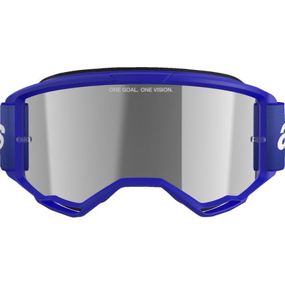 Alpinestars Vision 3 Goggles - Wordmark - Blue - Silver Mirror [MPN: 5103225-7266]_1500751