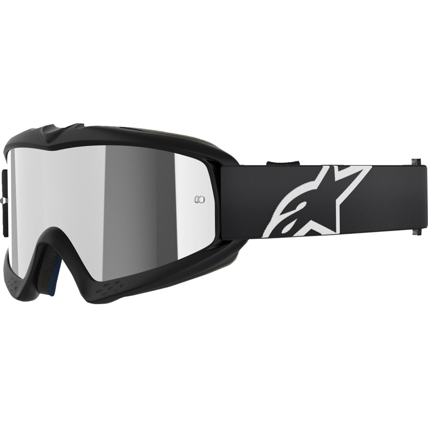 Alpinestars Youth Vision Goggles - Corp - Black - Silver Mirror [MPN: 5140225-1456]_1500736