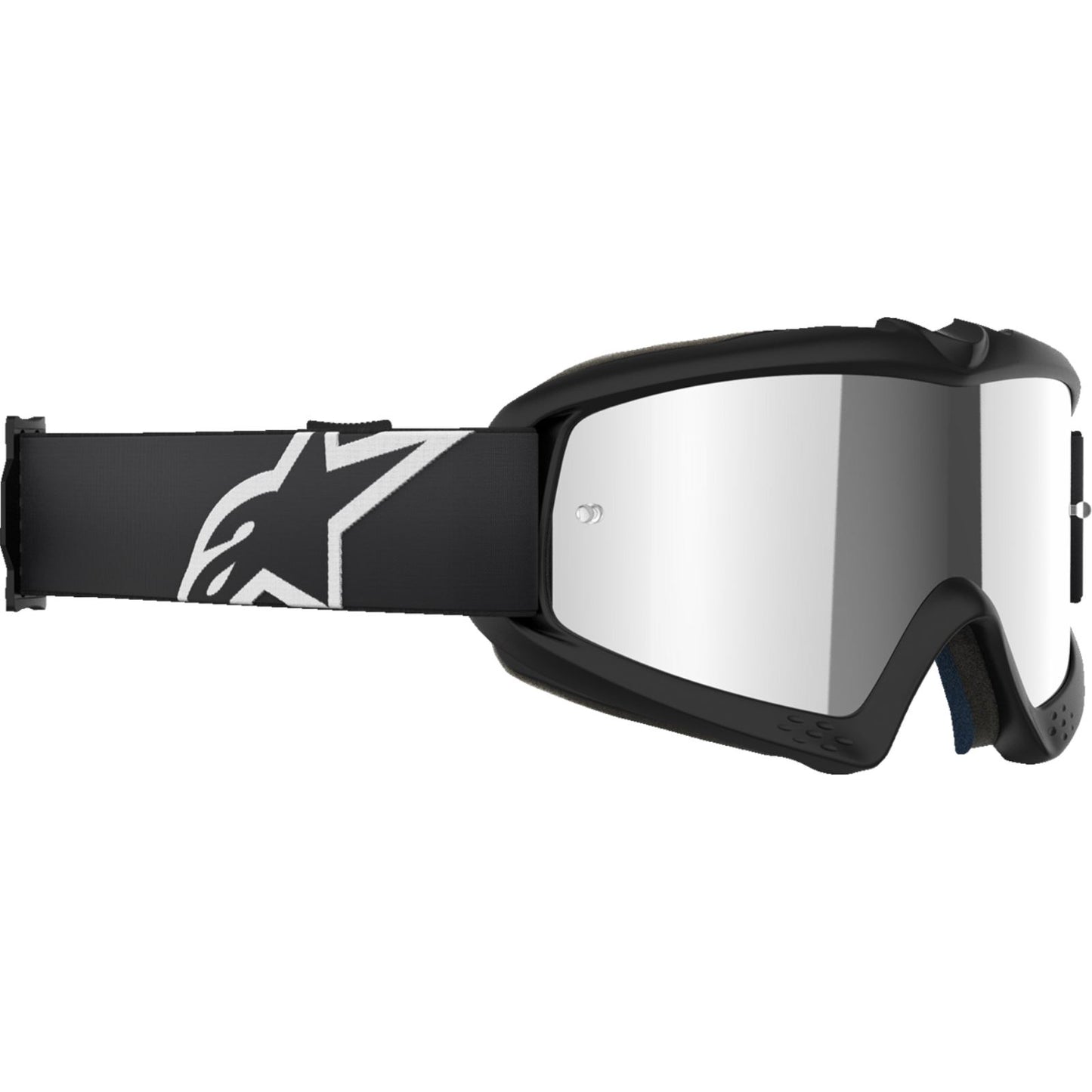 Alpinestars Youth Vision Goggles - Corp - Black - Silver Mirror [MPN: 5140225-1456]_1500738