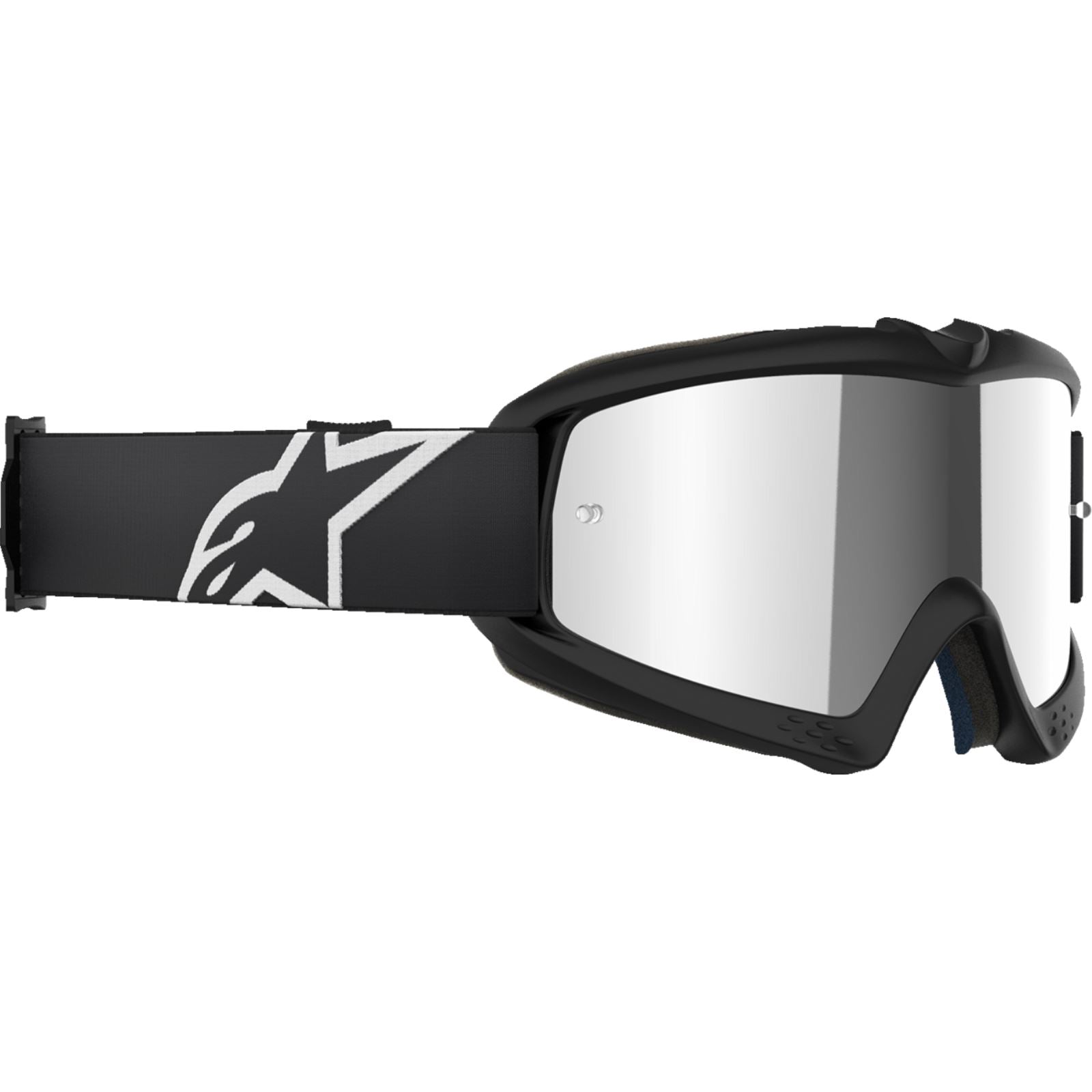 Alpinestars Youth Vision Goggles - Corp - Black - Silver Mirror [MPN: 5140225-1456]_1500738