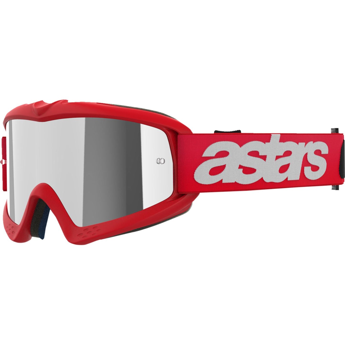 Alpinestars Youth Vision Goggles - Blaze - Red - Silver Mirror [MPN: 5140425-3094]_1500745