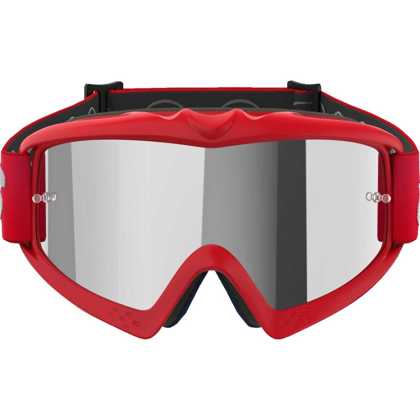 Alpinestars Youth Vision Goggles - Blaze - Red - Silver Mirror [MPN: 5140425-3094]_1500746