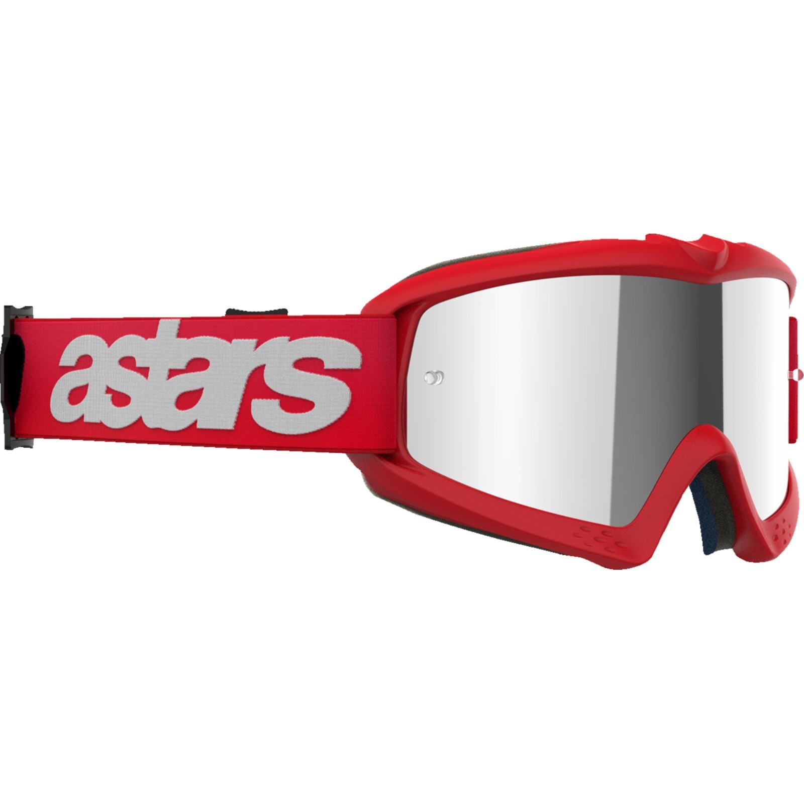 Alpinestars Youth Vision Goggles - Blaze - Red - Silver Mirror [MPN: 5140425-3094]_1500747