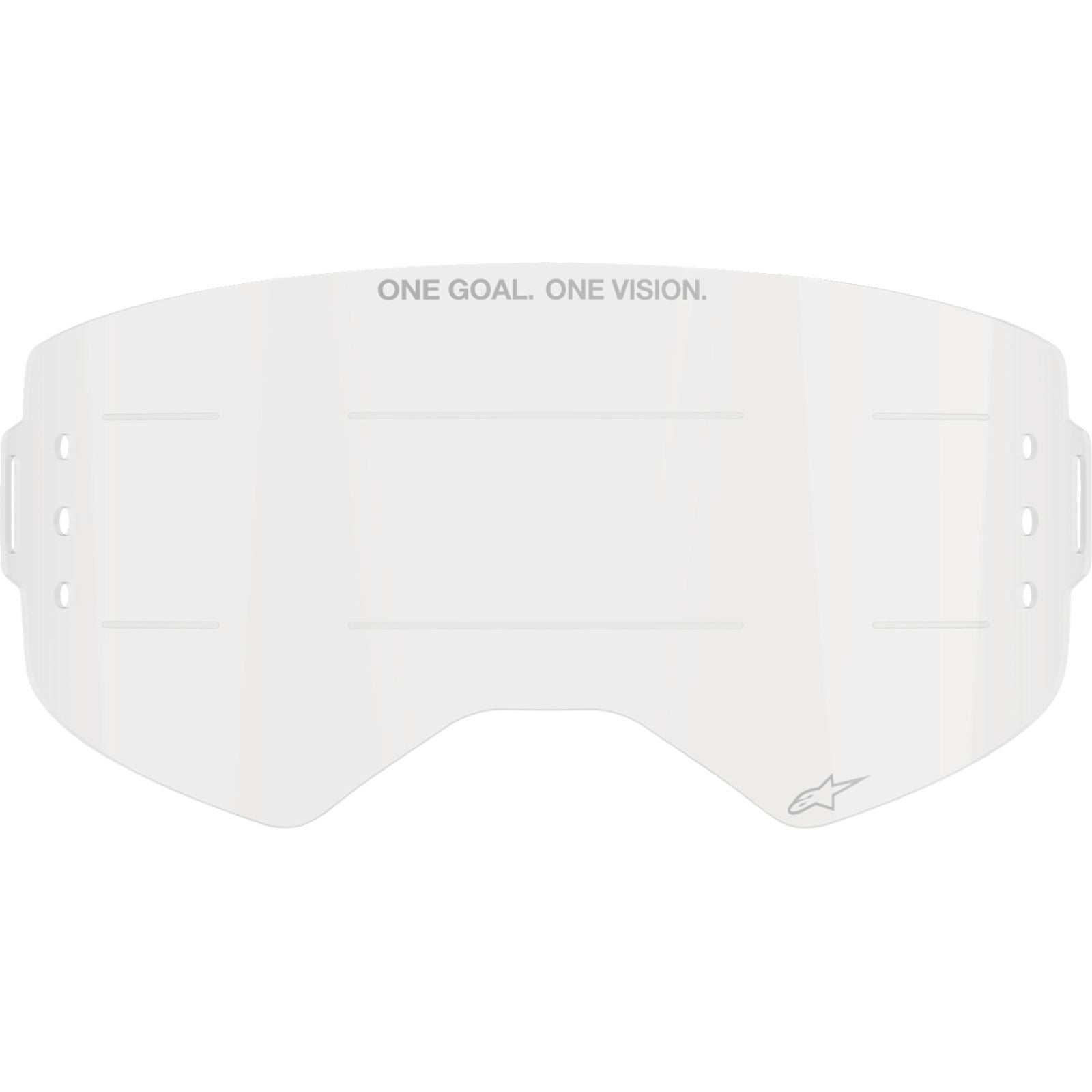 Alpinestars Supertech Lens - Roll-Off - Wide Vision - Clear [MPN: 9100625-016]_1500804