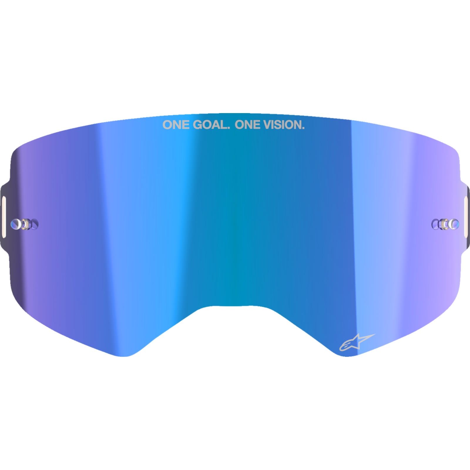 Alpinestars Supertech Lens - ABS Vision - Blue Mirror [MPN: 9100325-7273]_1500786