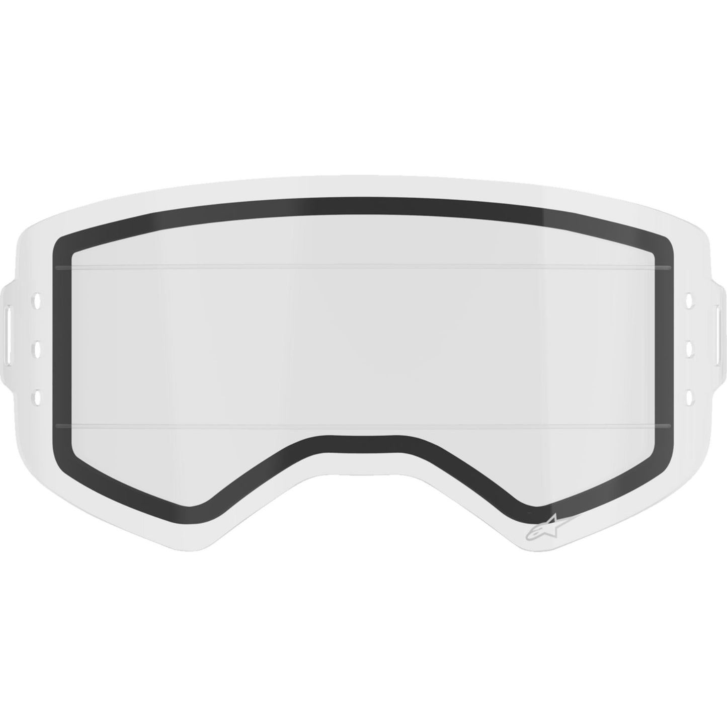 Alpinestars Supertech Lens - Roll-Off - Dual - Clear [MPN: 9100525-016]_1500790
