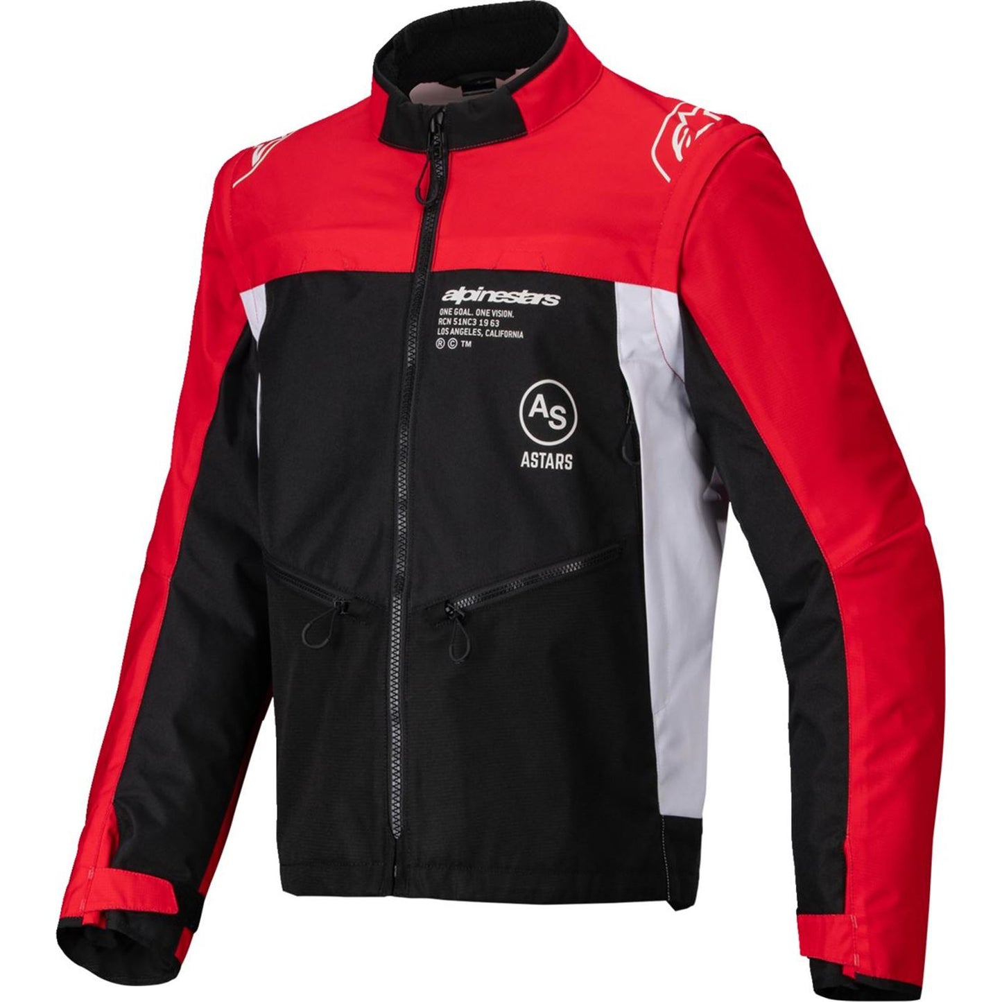 Alpinestars Pro-Dura Jacket - Black/Red/White_1508099