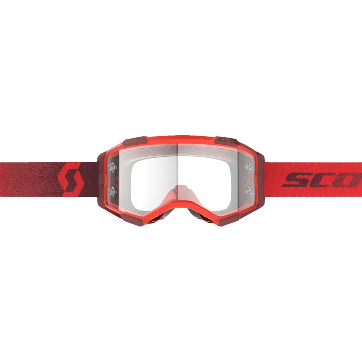 Scott Fury Goggle - Red - Clear Works 274514-0004113_1512777