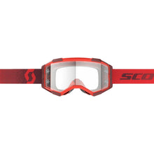 Scott Fury Goggle - Red - Clear Works 274514-0004113_1512777