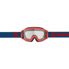Scott Split OTG Goggle - Dark Blue/Neon Red - Clear Works 285537-7698113_1512804