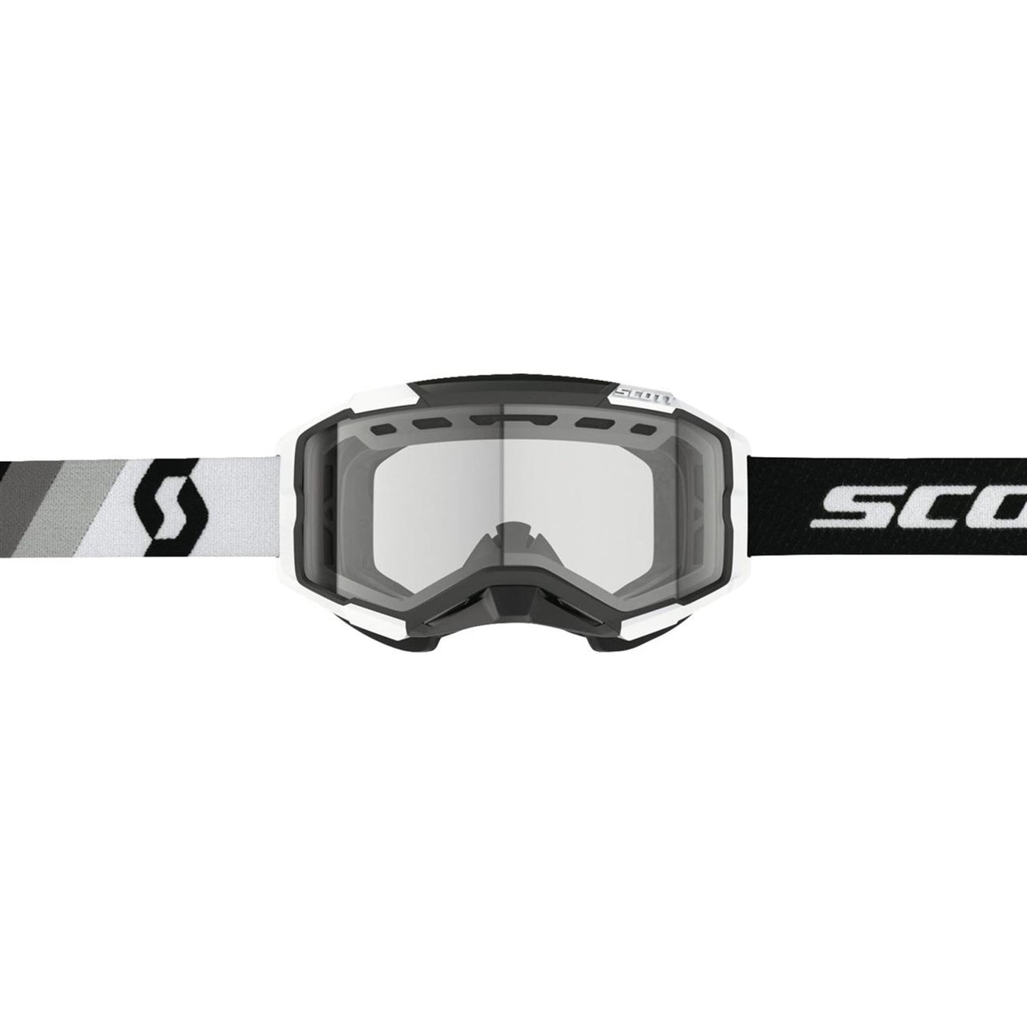 Scott Fury Snowcross Goggle - Premium - Black/White - Clear 278605-7702043_1512776