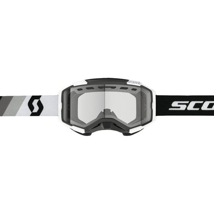 Scott Fury Snowcross Goggle - Premium - Black/White - Clear 278605-7702043_1512776