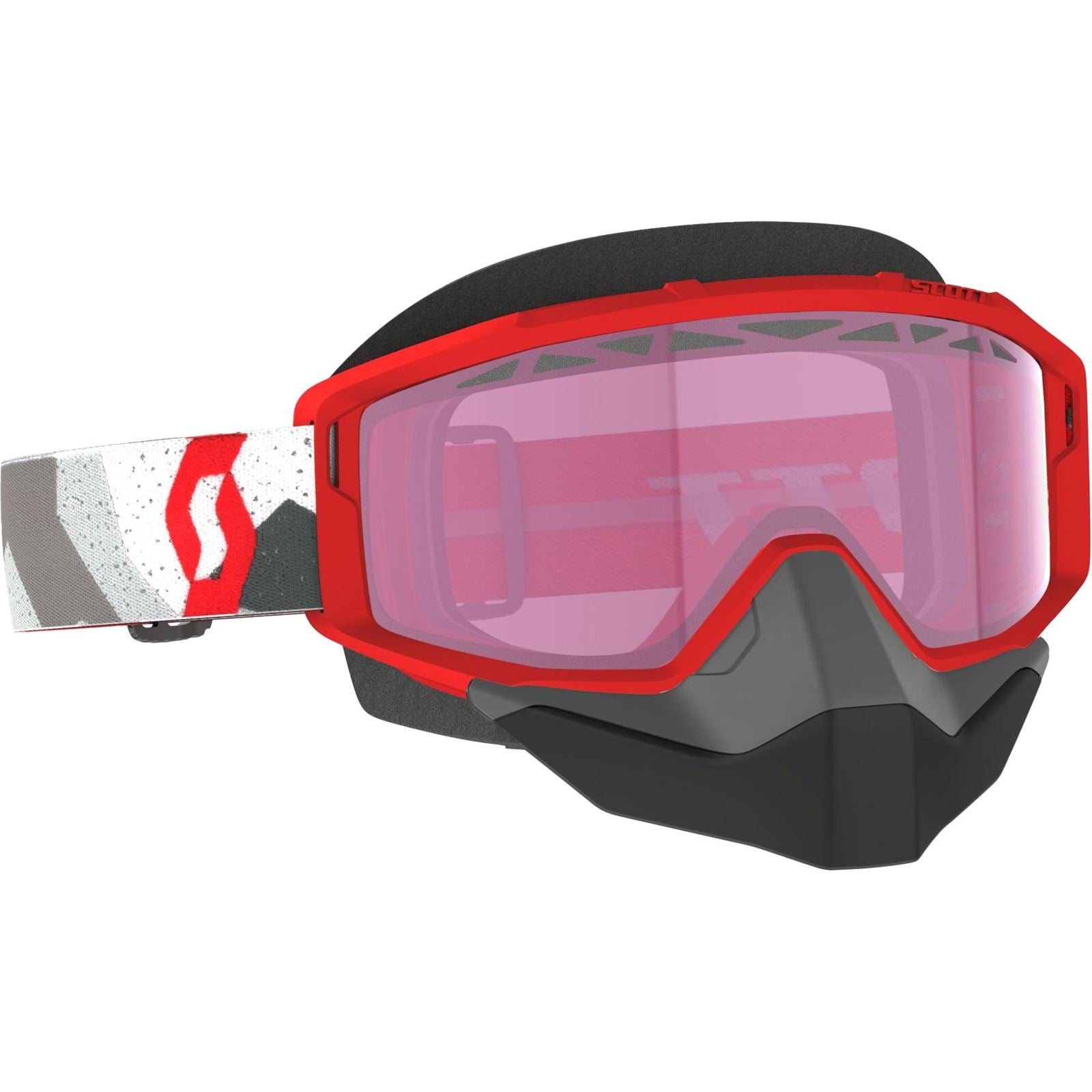 Scott Primal Snowcross Goggle - Camo White/Red - Rose Tint 278606-7434134_1510808