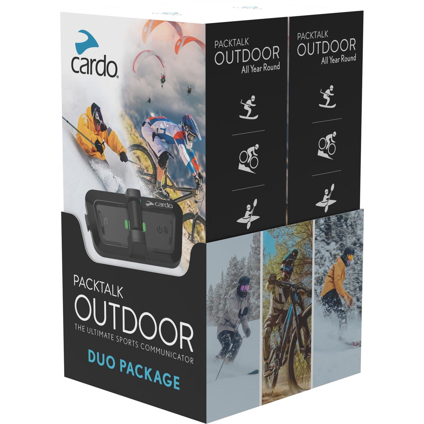 Cardo Systems Packtalk Outdoor - Duo Pack - Black SP000101_1508650