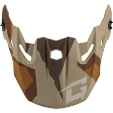 GMax MX-96 Splinter Visor - with Screws - Matte Brown/Tan/White G096011_1510813