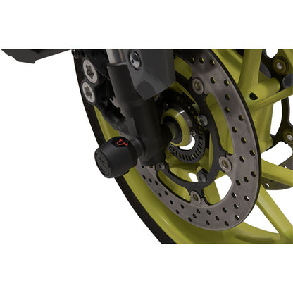 SW-Motech Axle Sliders Set - Front for Aprilia/Yamaha [MPN: STP.06.176.10701/B]_1502709