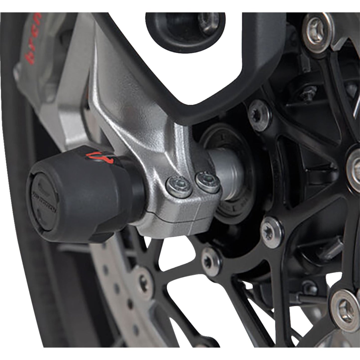 SW-Motech Axle Sliders - Front - Set for Triumph 850/900/1200/Yamaha 1300 [MPN: STP.11.176.10201/B]_1502776